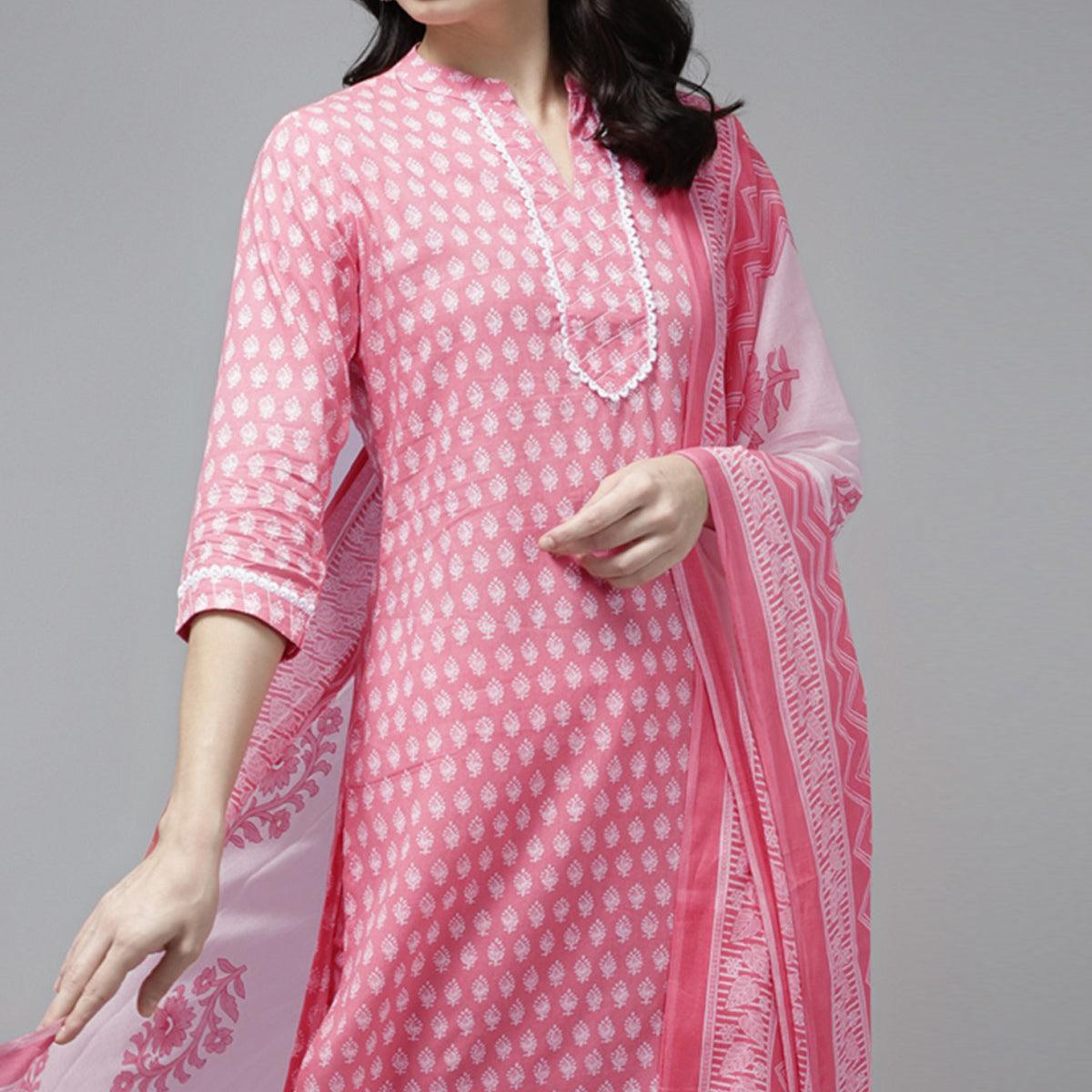 Buy Indo Era Women Maroon & Beige Printed Anghrakha Kurta With Palazzos &  Dupatta - Kurta Sets for Women 10258249 | Myntra
